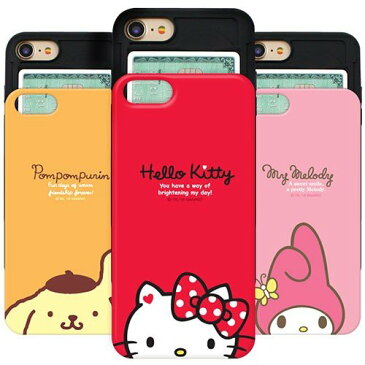 79 SANRIO Characters Half Card Slide Bumper IC カード Suica カード収納可能 iPhone Galaxy カバー スマホケース