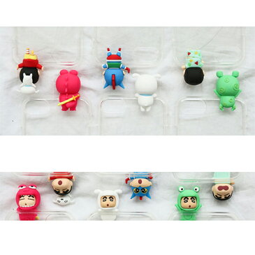 JN/ Crayon Shinchan Figure Clear Jelly クレヨンしんちゃん iPhone Galaxy ケース カバー スマホケース