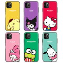 79 ポムポムプリン クロミ ハローキティ マイメロディ けろけろけろっぴ ポチャッコ iPhone Galaxy ケース カバー スマホケース Sanrio Characters Cutie Magnetic Card Mirror Bumper IC Suica カード収納可能 ケース カバー スマホケース