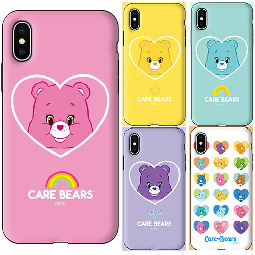 CQ ケアベア iPhone Galaxy アーマー ケース カバー スマホケース Care Bears