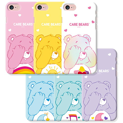 CQ ケアベア iPhone Galaxy スリム ハード ケース カバー スマホケース Care Bears Big Hide and Seek