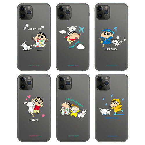 MN クレヨンしんちゃん フィーリング iPhone Galaxy 透明ゼリー ケース カバー スマホケース Crayon Shinchan Feeling Clear Jellyのサムネイル