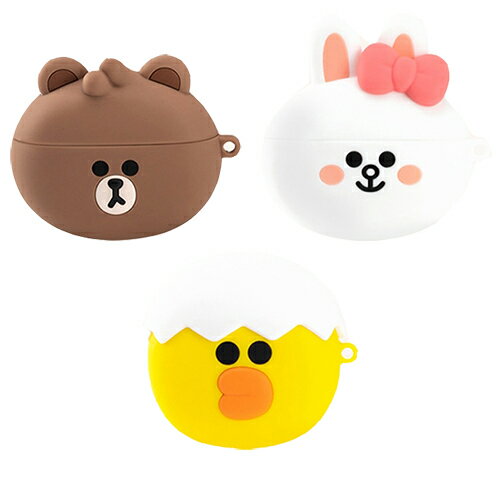 [SI] Line Friends Mini Brown and Friends Airpods Pro Soft/ラインフレンズ/第1世代/第2世代/エアーポッズ プロ ソフト ケース カバー