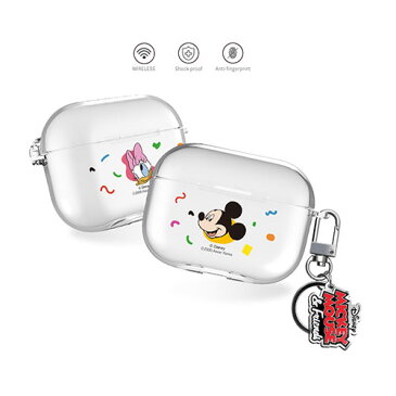 [ONE] APPLE Disney Pattern Clear Airpods Pro Hard/ディズニー/エアーポッズ/第1世代 / 第2世代/プロ ハード ケース カバー