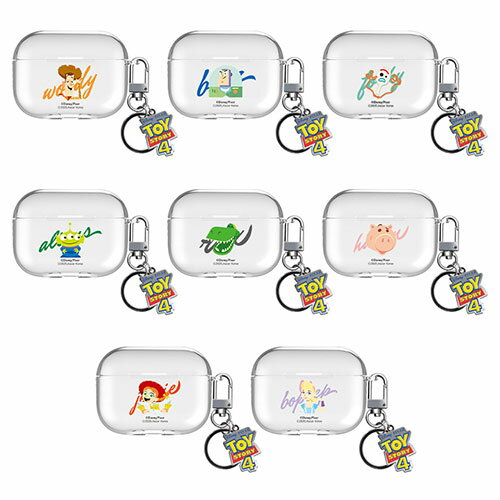 ONE APPLE TOY STORY 4 Clear Airpods Pro Hard トイ ストーリ 4 エアーポッズ プロ 第1世代 第2世代 第3世代 ハード ケース カバー