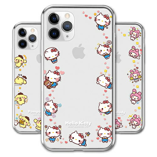 79 サンリオ キューティ サークル iPhone Galaxy 透明ゼリー ケース カバー スマホケース Sanrio Characters Cutie Circle Clear Jelly ハローキティ クロミ マイメロディ シナモロール リトルツインスターズ バッドばつ丸 けろけろけろっぴ ポムポムプリン タキシードサム