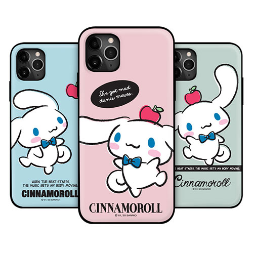 79 シナモロール iPhone Galaxy ケース カバー スマホケース Cinnamoroll Apple Magnetic Card Door Bumper マグネット吸着 IC カード Suica カード収納可能