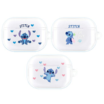 FT Apple DISNEY STITCH Airpods Pro Clear Hard ディズニー スティッチ エアーポッズ プロ ハード ケース カバー