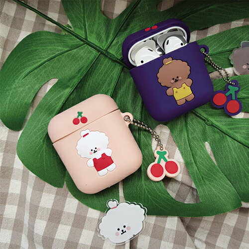 CQ Apple SSALBAP YAKBAP 3D Silicone Airpods Soft エアーポッズ 第1世代 第2世代 ソフト ケース カバー