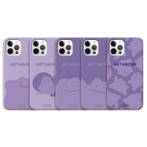CQ ポケモン メタモン iPhone Galaxy スリム ハード ケース カバー スマホケース  ...