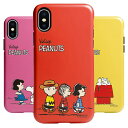 JH ピーナッツ スヌーピー シンプル iPhone Galaxy タフ バンパー ケース カバー スマホケース PEANUTS SNOOPY Simple