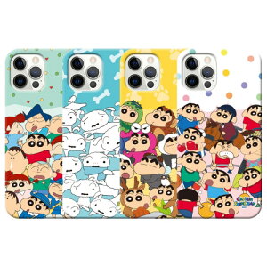 CQ クレヨンしんちゃん うじゃうじゃ iPhone Galaxy スリム ハード ケース カバー スマホケース CRAYON SHINCHAN Slim Hard