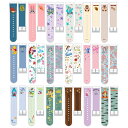 ST DISNEY Clear Apple Watch Band Galaxy Watch アップルウォッチ バンド クリアバンド ベルト 45mm 44mm 42mm 41mm 40mm 38mm ベルト 時計バンド アップルウォッチバンド ギャラクシー ウォッチ 20mm 22mm 腕時計ストラップ