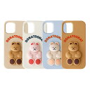 RO DONATDONAT BEAR Silicone iPhone ケース カバー スマホケース