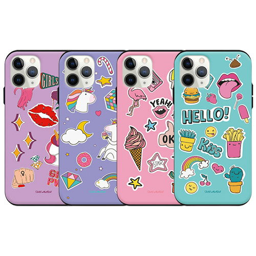 TM FEMME iPhone Galaxy ケース カバー スマホケース Magnetic Door Bumper IC Suica カード収納可能