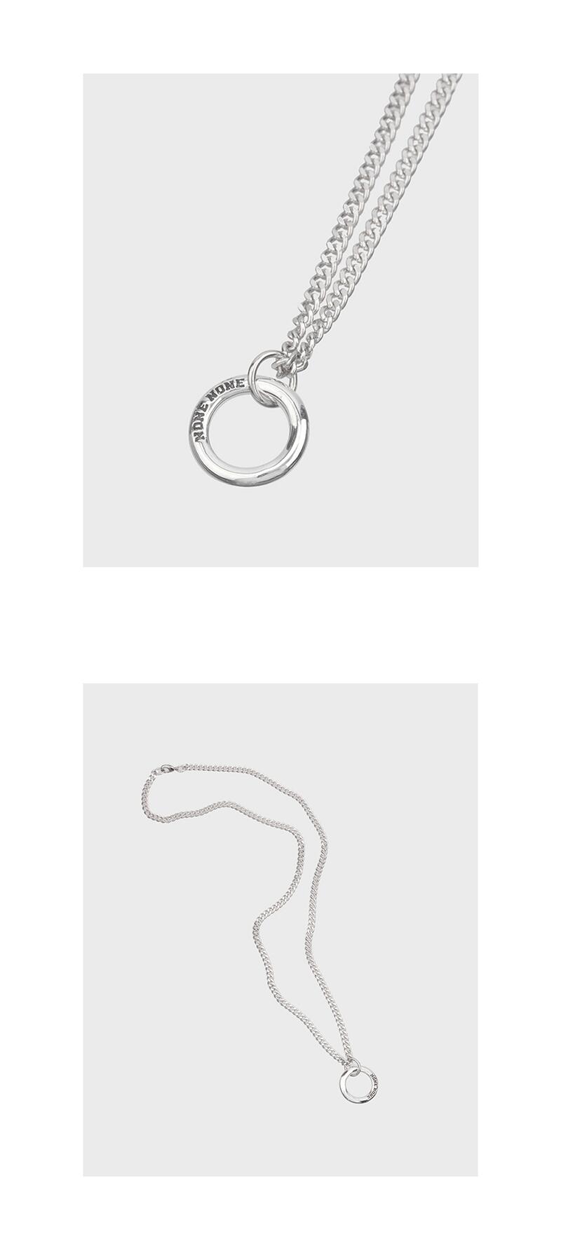 NONENON VERIVERY ヨノ BAE173 ユジュン 着用 ネックレス CIRCLE NEC 韓国で大人気