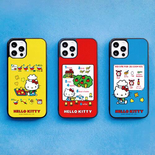 MP サンリオ ハローキティ レシピ iPhone Galaxy アルミ ケース カバー スマホケース ストラップ HELLO KITTY RECIPE ALUM CASEのサムネイル