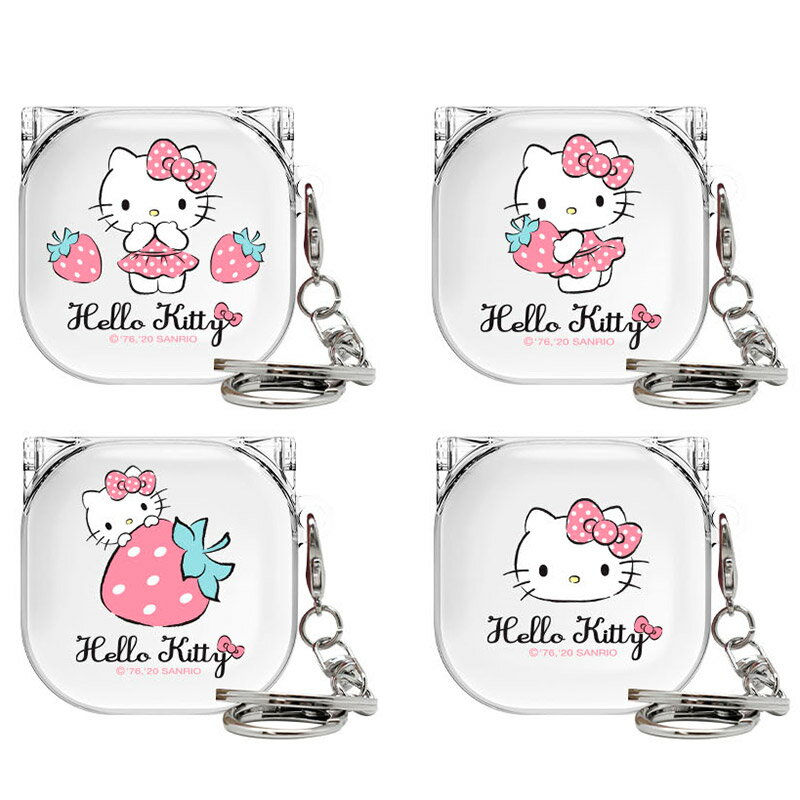 79 サンリオ ハローキティ ギャラクシーバッズ 2 プロ ライブ 透明 ハード ケース カバー SANRIO HELLO KIITY Galaxy Buds Pro Buds2 Pro Live CLEAR Hard CASE