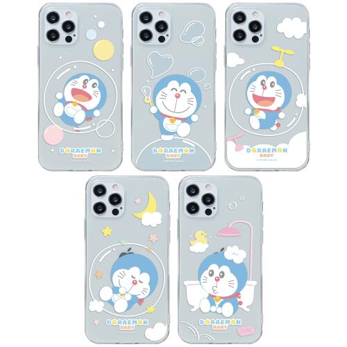 CQ ɥ館 ٥ӡХ֥ iPhone Galaxy Ʃ꡼  С ޥۥ DORAEMON BABY BUBBL...