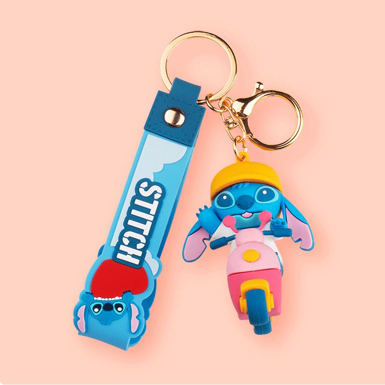 S2 ǥˡ  ƥå ۥ  DISNEY SCOOTER STITCH KEY RING KEY H...