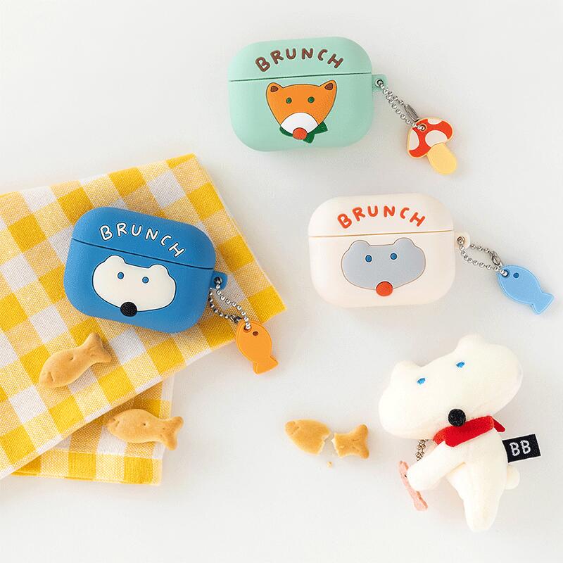 RO ブランチ ブラザー VER2 エアーポッズ プロ 第1世代 シリコン ケース カバー BRUNCH BROTHER VER2 SILICONE AirPods Pro 1st Case Cover