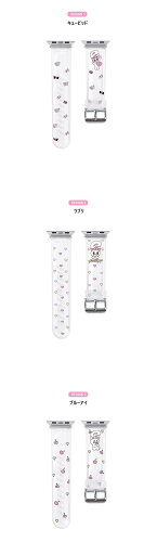 UW ESTHER BUNNY S1 Apple Watch Band アップルウォッチ バンド クリアバンド ベルト 45mm 44mm 42mm 41mm 40mm 38mm ベルト 時計バンド アップルウォッチバンド