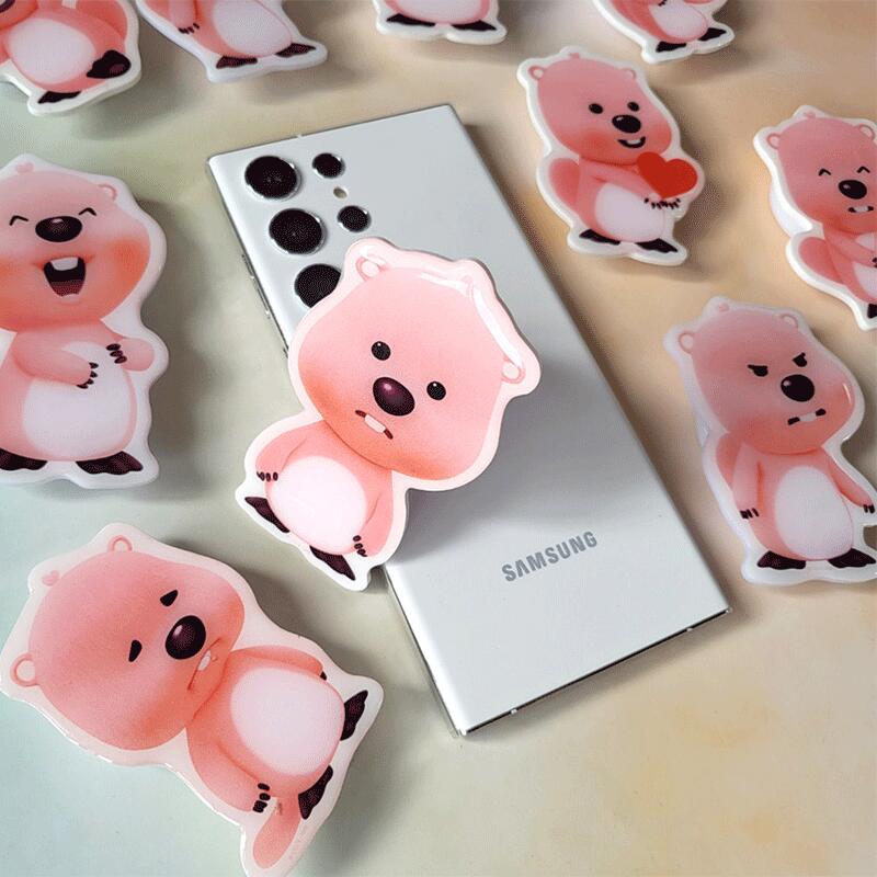 ルーピー エポキシ ホワイト スマホグリップ スマホグリップ スマホスタンド かわいい グリップホルダー スマホリング シンプル スタンド ホルダー 落下防止 携帯スタンド スマホ グリップスタンド デザイン11種類 ZANMANG LOOPY EPOXY WHITE SMART GRIP TK