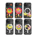 スポンジ・ボブ MagSafe対応 iPhone Galaxy 防弾 ケース カバー スマホケース フェース The Sponge Bob MagSafe GE...