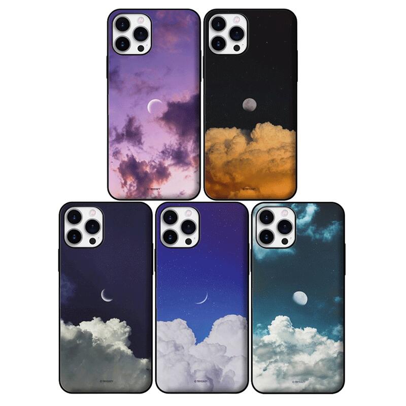 ミッドナイト iPhone Galaxy マグネット カード ドア バンパー ケース カバー スマホケース MIDNIGHT MAGNET CARD DOOR BUMPER カード2枚が収納できる実用性 ミラーが入っております。 TR