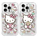 サンリオ ハローキティ スナック iPhone Galaxy MagSafe 対応 防弾 透明 スマホグリップ ケース カバー スマホケース SANRIO HE...