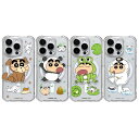 クレヨンしんちゃん コスチューム iPhone Galaxy MagSafe 対応 防弾 透明 スマホグリップ ケース カバー スマホケース CRAYON SH...