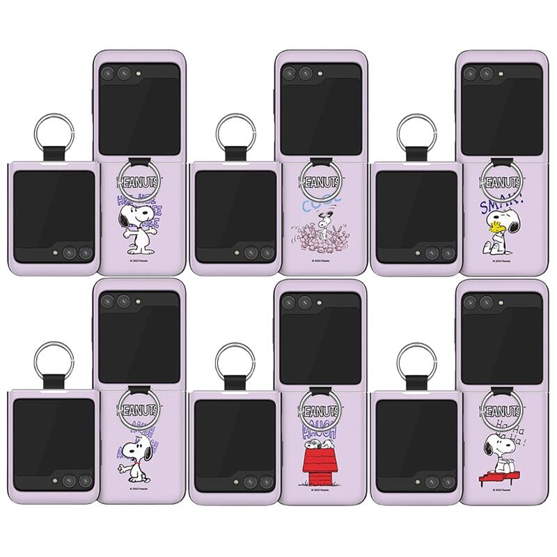 ピーナッツ ビンテージ スヌーピー ムード ギャラクシー Z フリップ 3 4 5 6 7 FE ハロー フレンズ マグネット ドア バンパー ケース カバー スマホケース PEANUTS VINTAGE SNOOPY MOOD Galaxy Z Flip 3 4 5 6 MAGNETIC CARD DOOR BUMPER CASE TR