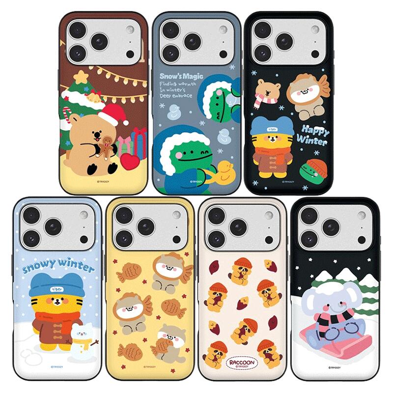 動物 スノー タウン iPhone Galaxy ハロー フレンズ マグネット カード ドア バンパー ケース カバー スマホケース ANIMAL SNOW TOWN MAGNET CARD DOOR BUMPER CASE COVER カード2枚が収納できる実用性 ミラーが入っております。TR