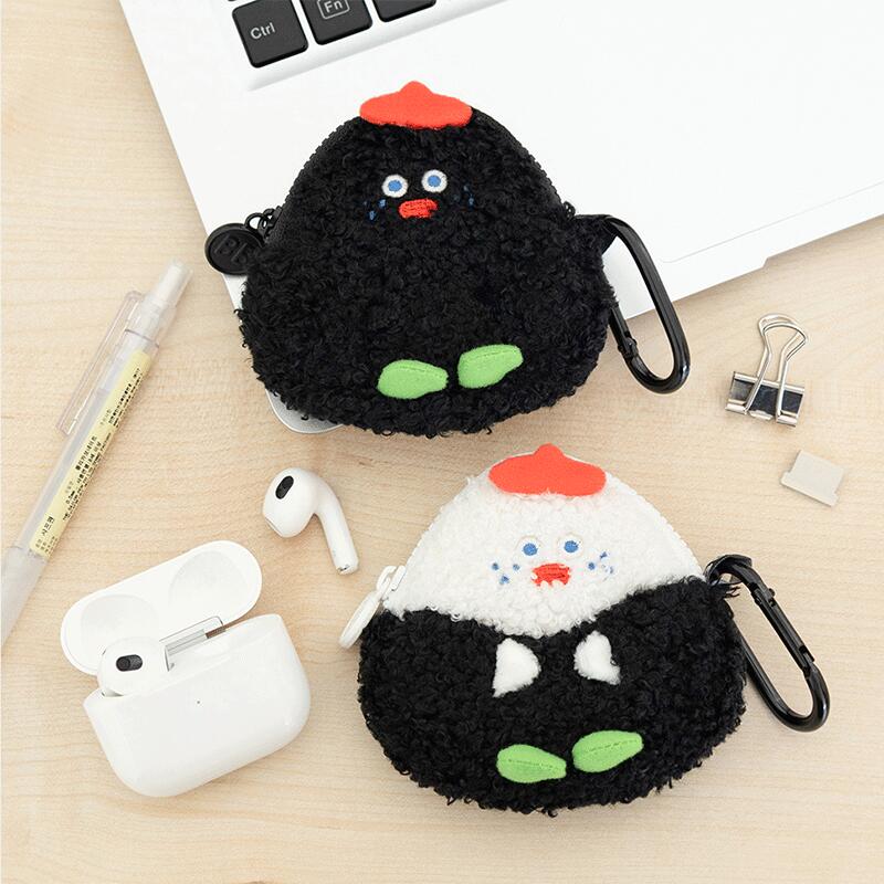 ロマネ ブランチ ブラザー おにぎり エアーポッズ プロ 第1世代 第2世代 第3世代 第4世代 ケース カバー ポーチ ROMANE Brunch Brother ONIGIRI ver2 AirPods Pro 2nd 1st 3rd 4th TRAVEL Galaxy Buds Pro Buds2 Pro Live Pouch Case Cover RO