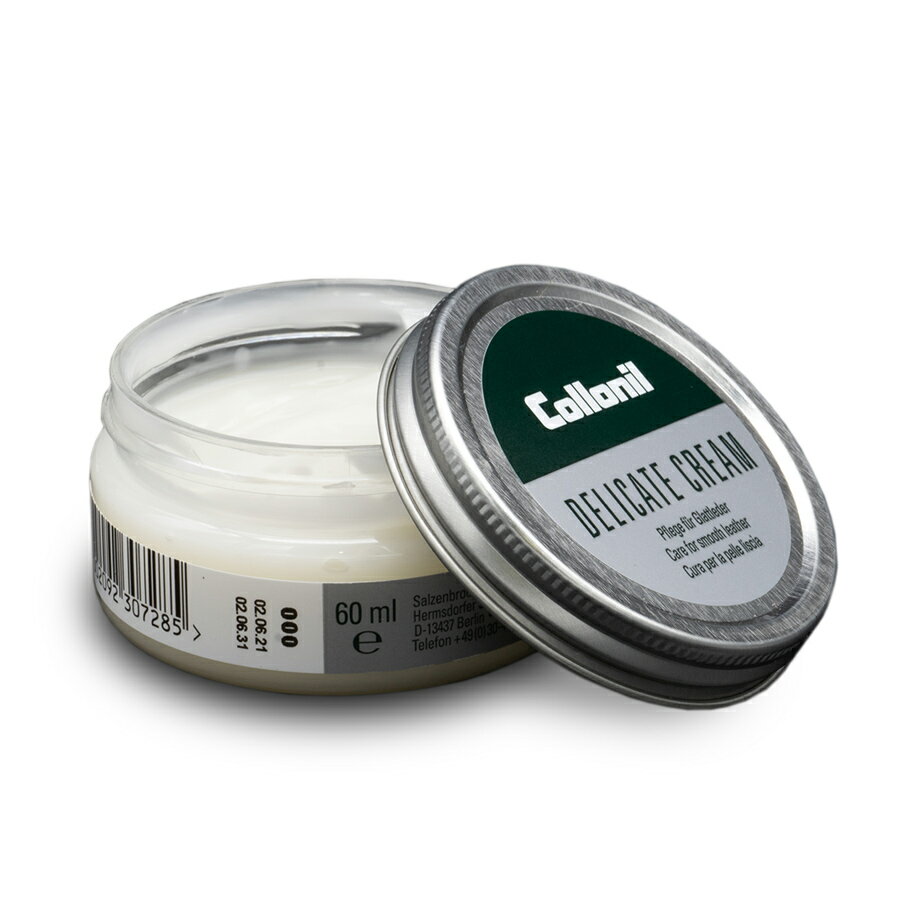 Collonil（コロニル）デリケート クリーム / 60ml メンズ レディース 紳士 婦人 靴 シューズ メンテナンス ケア 用品 アクセサリー 皮 革 製品 クリーナー 栄養 汚れ 落とし^