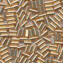 MIYUKI 竹ビーズ 1分 1.5x3mm #182 ゴールド(外銀メッキ着色) ミユキビーズ