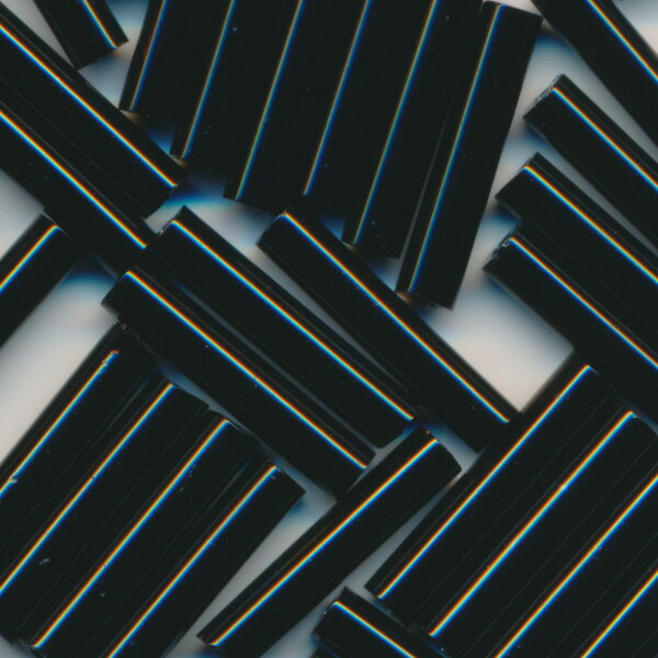 MIYUKI 竹ビーズ 4分 2.4x12mm #401(#94) 黒ギョク ミユキビーズ