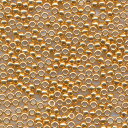 MIYUKI 丸特小 シードビーズ 15/0 約1.5mm #182 ゴールド(外銀メッキ着色) 20グラムバラ 約5,000粒入り ミユキビーズ