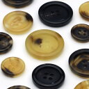水牛ボタン 18mm 4個 手芸 服飾 ハンドメイド 釦