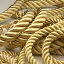 ツイストコード レーヨン 約6.5mm エクリュベージュ 9.14M巻 手芸 服飾 アクセサリー きんちゃく紐 FUJIYAMA RIBBON