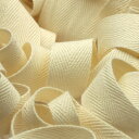 杉綾リボン オーガニックコットン 生成り 手芸 服飾 ラッピング FUJIYAMA RIBBON
