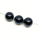 樹脂パール ビーズ ラウンド 12mm ネイビー 20個入り パールビーズ カラーパール