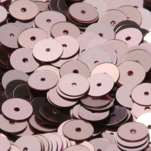 フランス製 高級スパンコール メタリック グラデーション スパングル 平丸 6mm ライトパープル