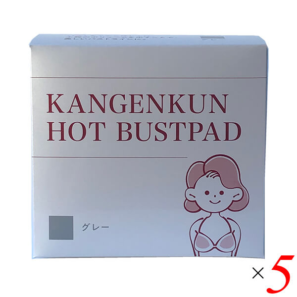 【BF限定!100円クーポン!学割2倍!】還元くんホットバストパット(1箱3組入り) 5個セット バストパッド ブラパッド レモン型 送料無料