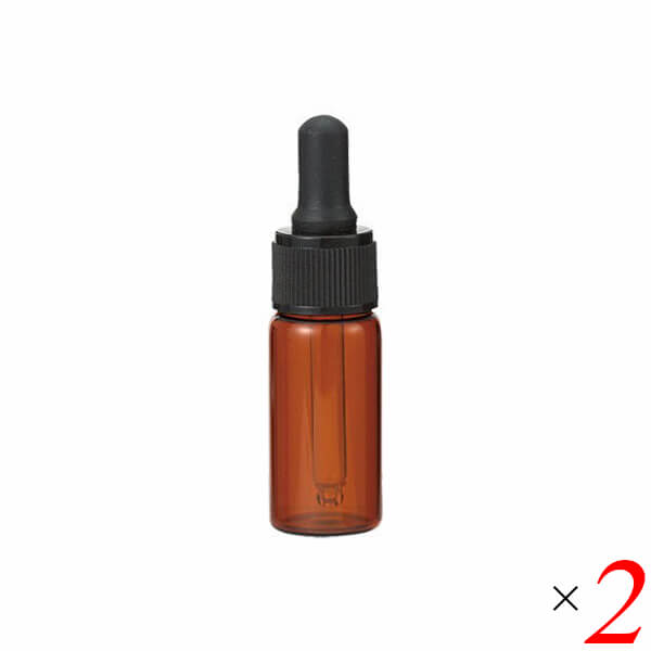 【BF限定!100円クーポン!学割2倍!】生活の木 茶色遮光スポイト瓶 10ml 2本セット