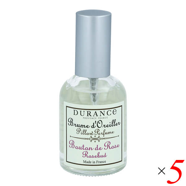 デュランス DURANCE コロンにもなる、ピローミスト 50ml 香り8種 5本セット フランス製 枕 リネン