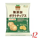 【マラソン限定!ポイント2倍!100円クーポン!】ポテチ ポテトチップス おいしい純国産 ポテトチップス うすしお味 55g ノースカラーズ 12袋セット 送料...