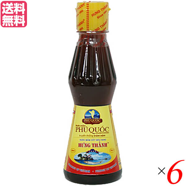 ニョクマム 調味料 ベトナム フンタン ニョクマム 200ml 6本セット ヌックナム ヌェクナム 送料無料