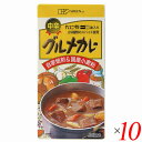 カレー粉 カレールー カレールウ 創健社 グルメカレー(中辛) 115g 10個セット 送料無料