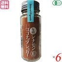 ココナッツシュガー オーガニック 有機シナモン ココナッツシュガー 35g 6個セット 送料無料
